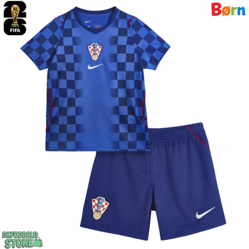 Kroatien Replika Babytøj Udebanesæt Børn VM 2026 Kortærmet (+ Korte bukser)